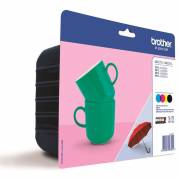 Brother LC 227XL/225XL Sort Gul Cyan Magenta 1200 sider Blæk