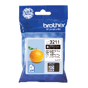 Brother LC3211BK Sort Blækpatron, 200 sider 