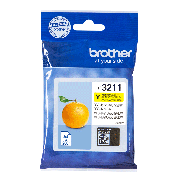 Brother LC3211Y Gul Bl&aelig;kpatron, 200 sider