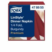 Tork 478855 Linstyle servietter 39x39cm bordeaux 50stk 