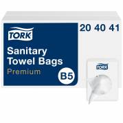 Tork 204041 Madame B5 hygiejnepose 1L hvid 25stk 