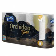 Køkkenrulle Grite Orchidea Gold 3-lags 13,86m 28 ruller