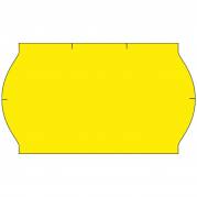 Prisetiketter permanent 26x16mm gul 1200stk