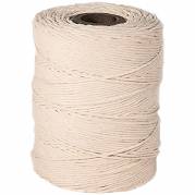 Bomuldsgarn 2/6 250 g 1,2 mm x 225 m hvid 