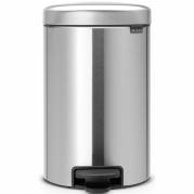 Brabantia NewIcon pedalspand 12L Matt Steel 