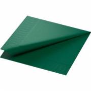 Duni Tissue servietter 40x40cm mørkegrøn 125stk 