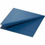 Duni Tissue servietter 40x40cm m&oslash;rkebl&aring; 125stk