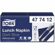 Tork 477412 Advanced Soft frokostservietter 33x33 cm 3-lags blå 150 stk 