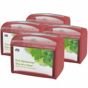 Tork 272612 N4 servietdispenser rød 