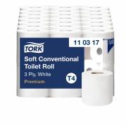 Tork 110317 Premium T4 3lags toiletpapir 42 ruller 