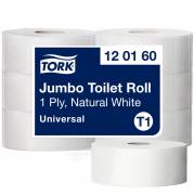 Tork 120160 Universal T1 Jumbo 1lags toiletpapir 6 ruller 