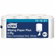 Tork 101221 Plus M1 2lags aftørringspapir hvid 11ruller 