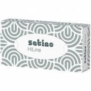 Satino HiLine ansigtsservietter 20,5x21cm hvid 100stk 