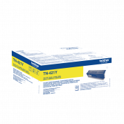 Brother TN-421Y Gul Lasertoner, 1.800 sider 
