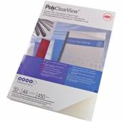 GBC PolyClear indbindingsomslag A4 300my frosted 