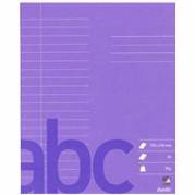 Bantex skolehæfte 17x21cm 18 linjer lilla 