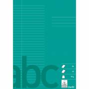 Bantex A4 skoleh&aelig;fte 32 linjer gr&oslash;n 