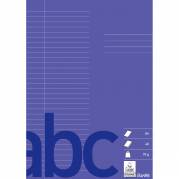 Bantex skoleh&aelig;fte A4 32 linjer lilla 