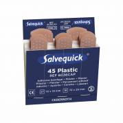 Salvequick plasticplaster refill 6x45stk 