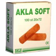Akla Soft plaster 20x72mm 100stk 