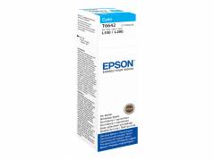 Epson T6642 Cyan Blækrefill C13T664240