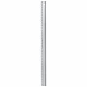 Lineal Linex aluminium 1950M 50cm m/gummikant
