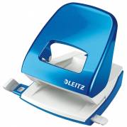 Hulapparat Leitz 5008 - 30 ark / 2 huller - Metal Blå