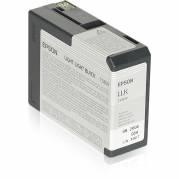 Epson C13T580900 Lys Lys Sort Bl&aelig;kpatron, 80 ml