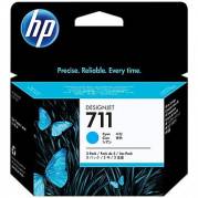 HP 711 CZ134A Cyan Bl&aelig;kpatron, 3 x 29 ml