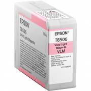 Epson T8506 C13T850600 Lys Magenta Blækpatron, 80 ml 