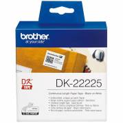 Brother DK22225 labeletiket 38mmx30m 