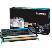 Lexmark X746A1CG Cyan Lasertoner, 7.000 sider 
