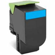 Lexmark 802SC cyan lasertoner, 2.000 sider 