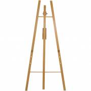 Securit 168 cm staffeli til chalkboards i natur 