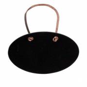 Securit oval kridttavle med l&aelig;derstrop 6 stk 