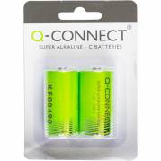 Q-connect Super Alkaline C-batterier 2 stk 