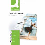 Inkjetpapir Q-Connect Gloss A4 180g pk/20 ark