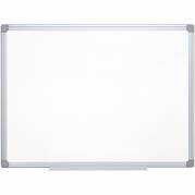 Whiteboard Q-Connect 100x150cm Væg Lakeret m/alu ramme