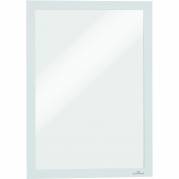 Durable Duraframe A4 selvklæbende magnetramme hvid 2stk 