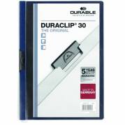 Durable Duraclip A4 klemmemappe 30ark blå 