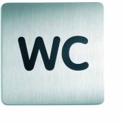 Durable WC piktogram 15x15cm 