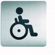 Durable handicaptoilet piktogram 15x15cm 