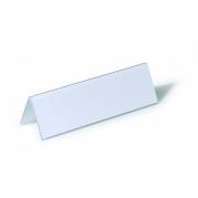 Durable 61x210mm bordskilteholder 25 stk. transparent 