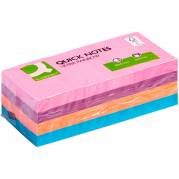 Q-connect notesblok 38x51mm Ultra Rainbow 