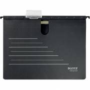 Leitz Recycle Alpha h&aelig;ngemappe lukkemekanisme A4 sort 