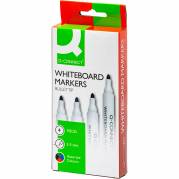 Q-connect whiteboardmarker 2-3mm 4 farver 