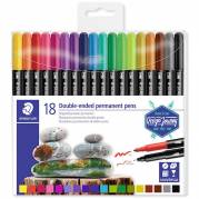 Marker Twin-Tip perm 3,0/0,5mm (18)