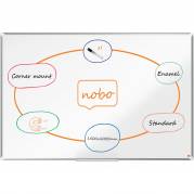 Nobo Premium Plus emaljeret whiteboard 150x100cm hvid 