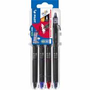 Pilot FriXion Point Clicker kuglepen 0,5mm 4stk 