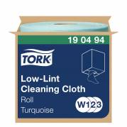 Tork 190494 Sensitiv W1/W2/W3 aftørringsklud turkis 